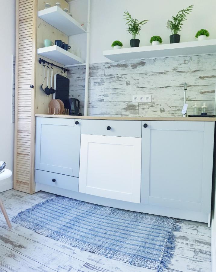 Cosy&White Apartment In 陶格夫匹尔斯 外观 照片